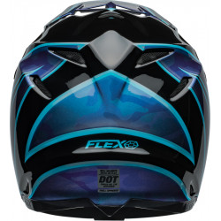 Casque BELL Moto-9S Flex - Sprite Gloss Black/Blue - Dr Rider