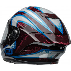Casque BELL Race Star DLX Flex - Xenon Gloss Red/Silver - Dr Rider