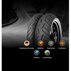 Pneu CONTINENTAL CONTIROADATTACK 3 160/60 ZR 17 M/C (69W) TL - Dr Rider