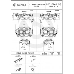 CALIPER PRIME HYPURE 100MM FR/ - 17010902 - Dr Rider