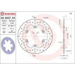 BRAKE DISC FIX FR/RR - 17105464 - Dr Rider
