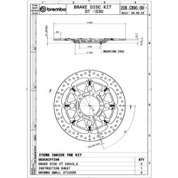 BRAKE DISCS T-DRIVE - 17105468 - Dr Rider