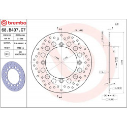 BRAKE DISC FIX FR - 17105493 - Dr Rider