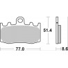 BRAKE PAD LA SINT FR - 17214137 - Dr Rider